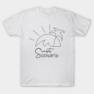 sunset scenario T-Shirt